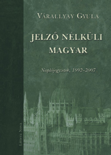 'Hungarian with no adjective'Front cover of Gyula Várallay's book
