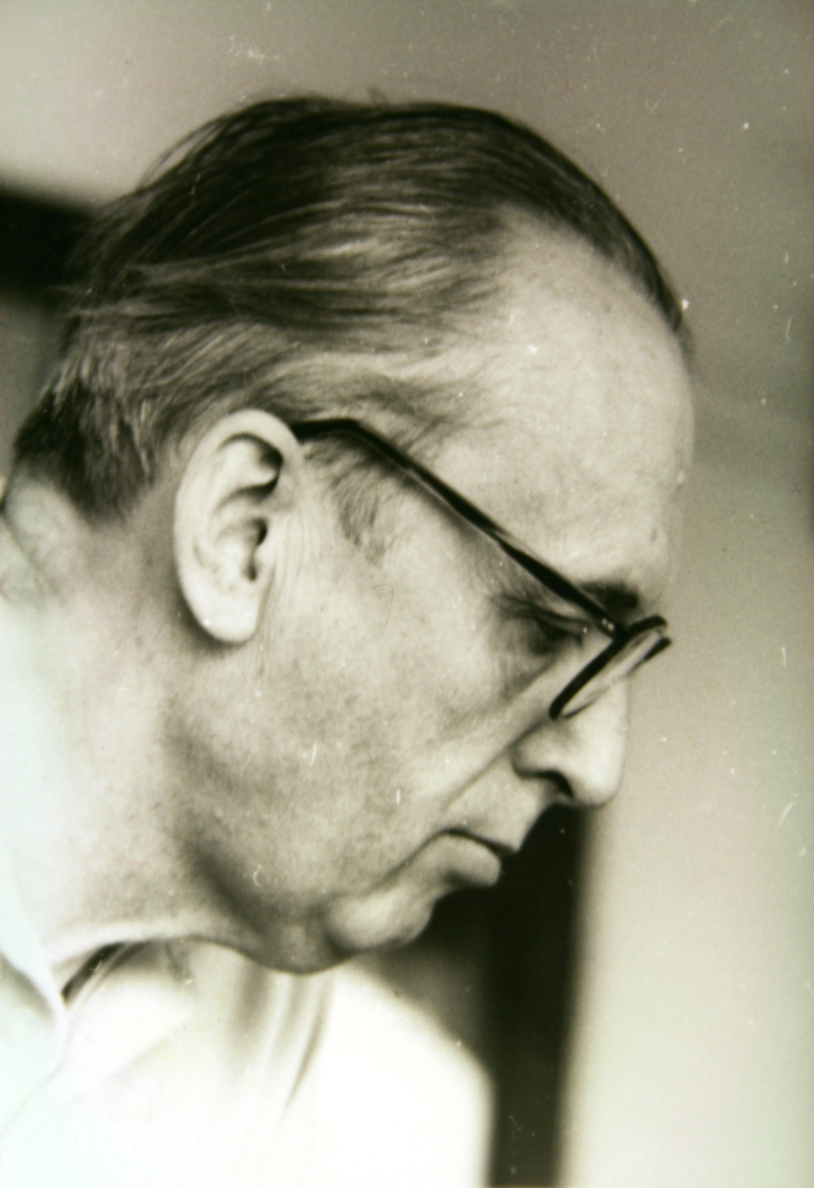 Portrait of István Bibó, 1970
