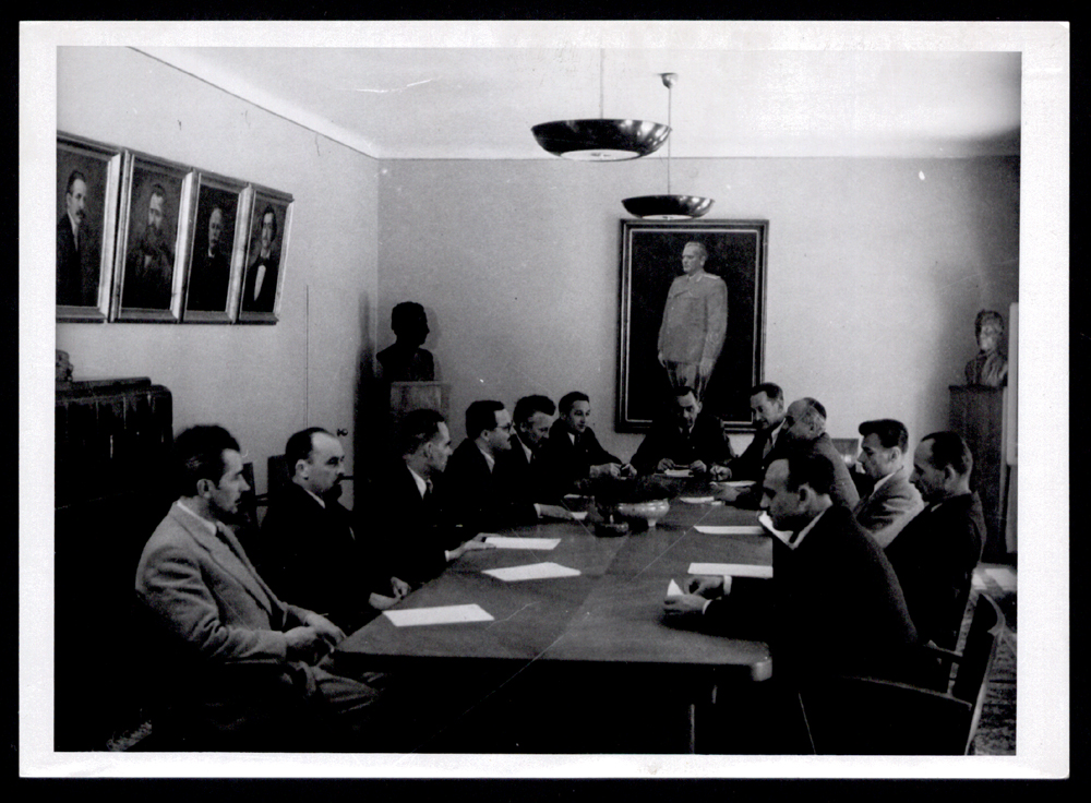A session of the Executive Committee of the Serb Cultural Association Prosvjeta, undated