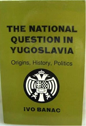Naslovna stranica knjige Nacionalno pitanje u Jugoslaviji: porijeklo, povijest, politika