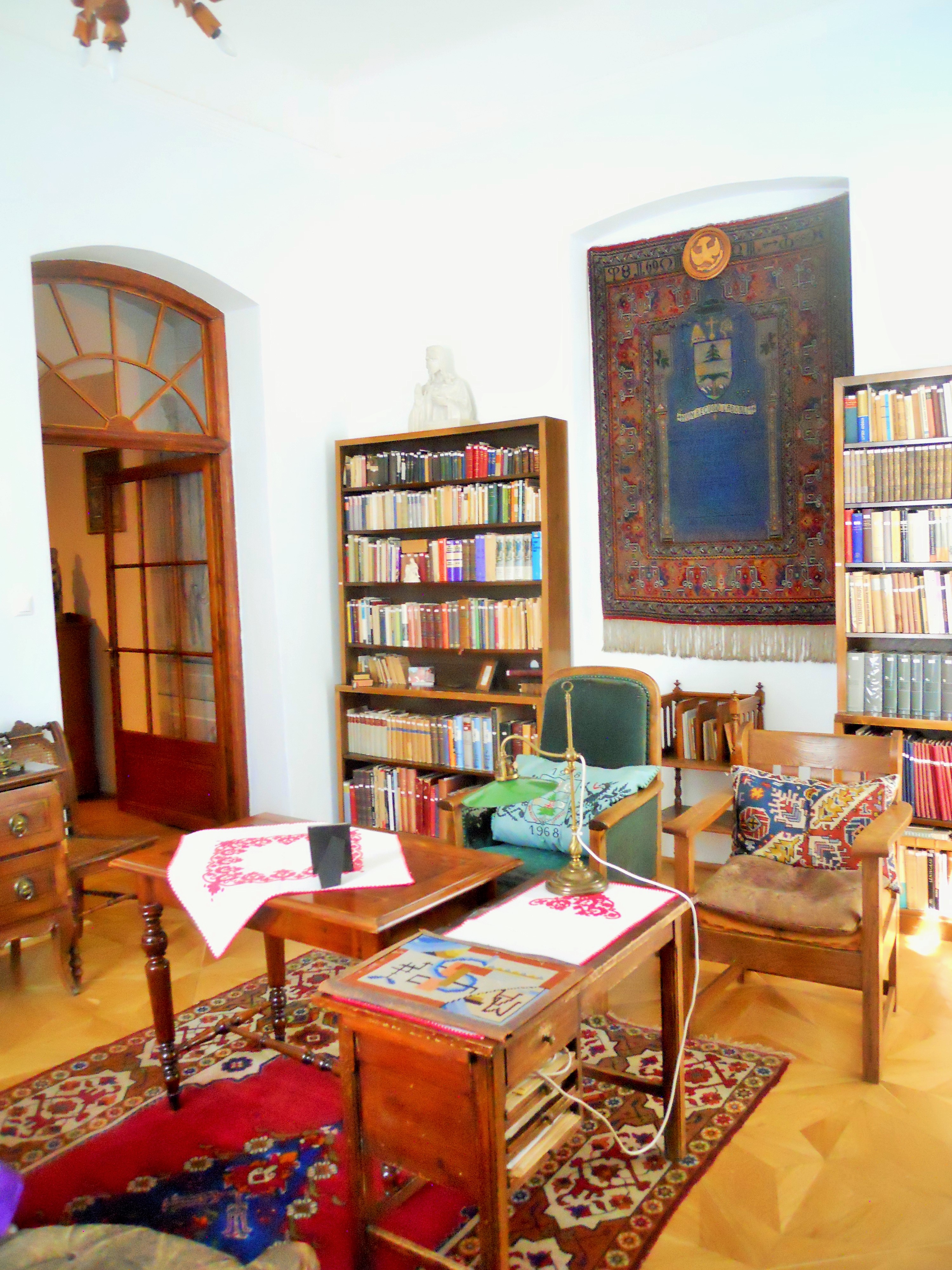 Bishop Márton Áron's study