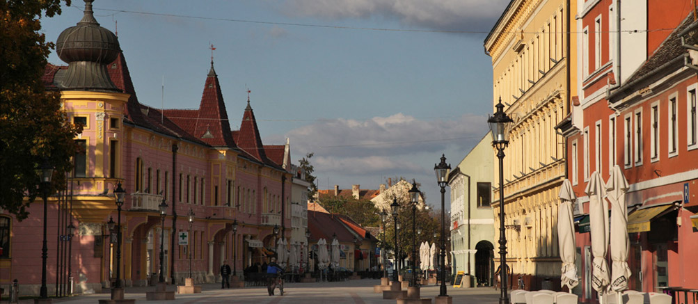 Streets of Vinkovci.