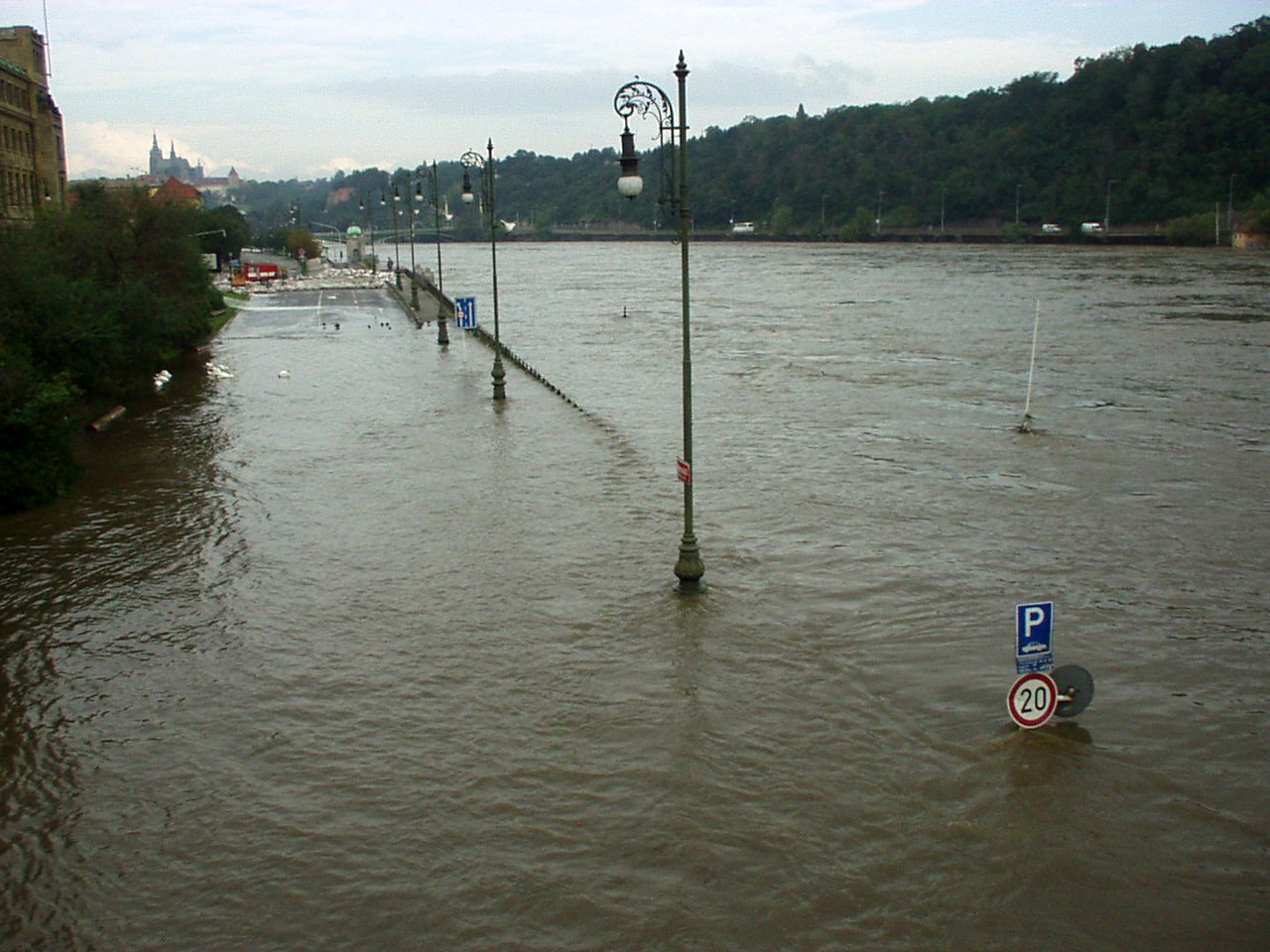 Flood in Prague in 2002