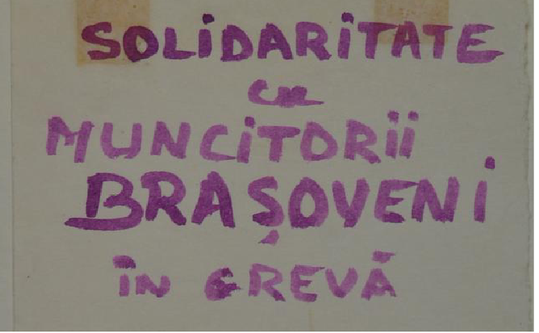 Exemplar din manifestul răspândit de Doina Cornea cu ajutorul fiului ei Leontin Horaţiu Iuhas în Cluj în noiembrie 1987