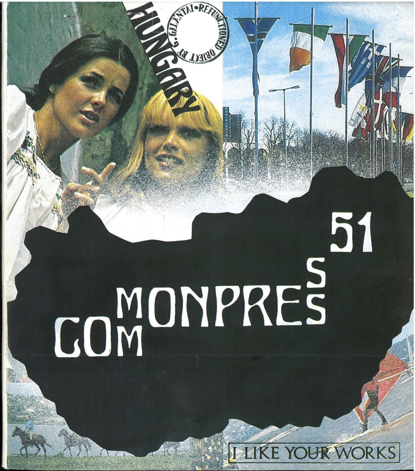 Cover  of Commonpress 51 (Hungary issue), 1984–1989