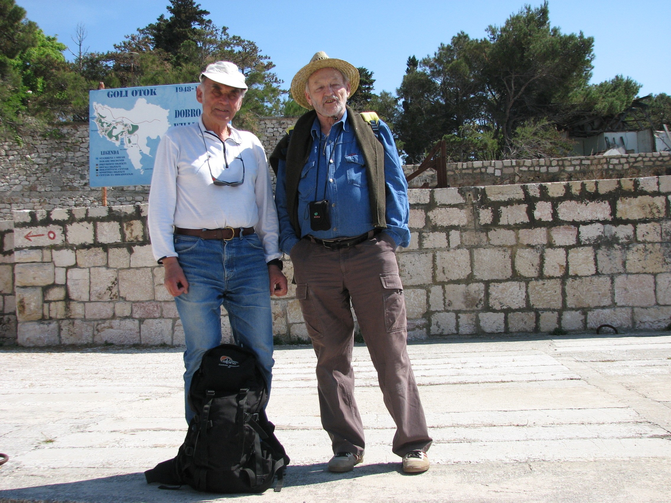 Trip to the Goli otok island, 5 May 2011.