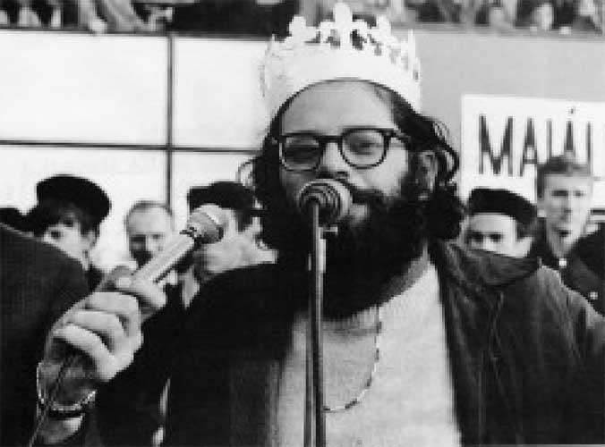 Allen Ginsberg in Prague, 1965