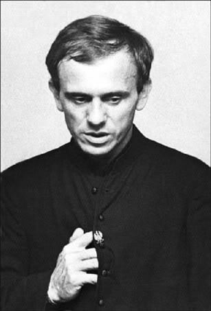 Photo of Reverend Jerzy Popiełuszko by Erazm Ciołek