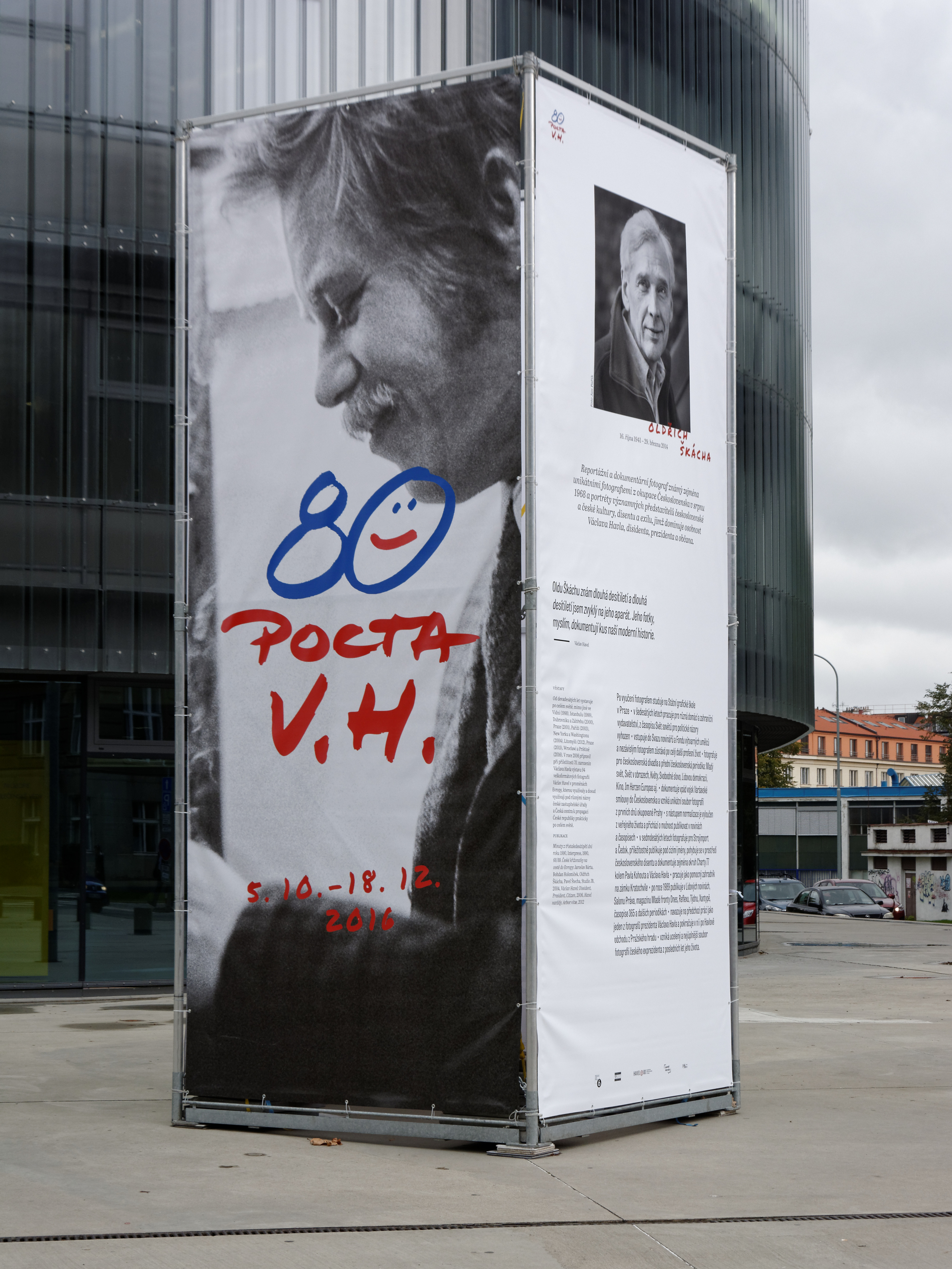 Exhibition 'Pocta V. H.' (2016)