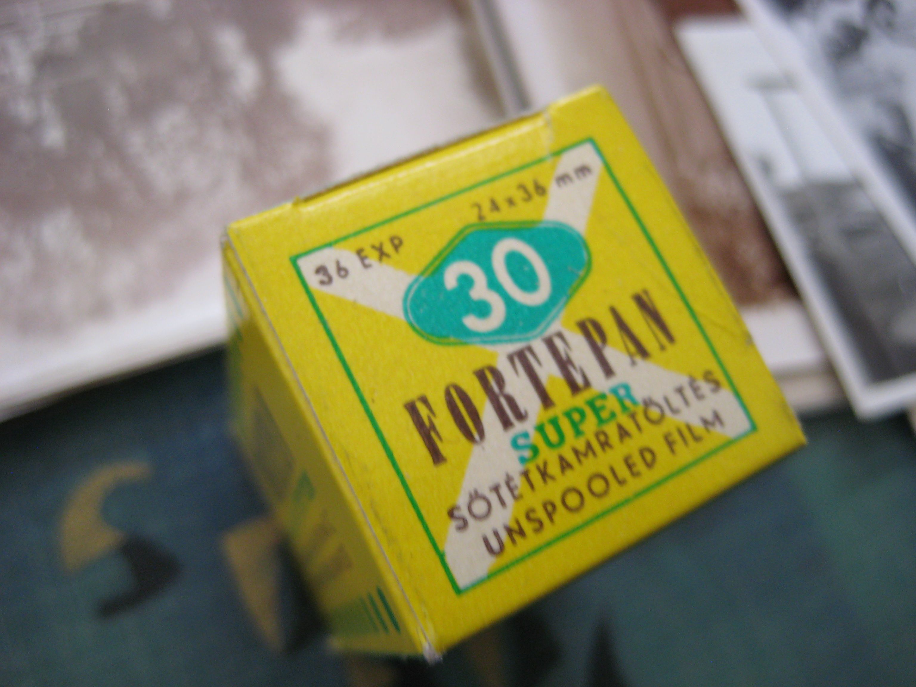 Fortepan film, product of Forte factory