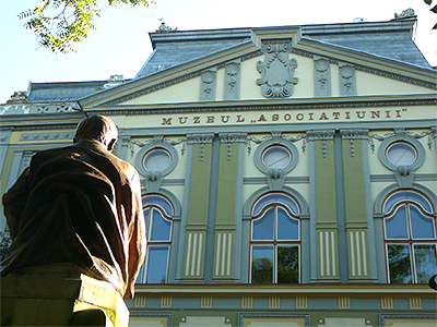 Clădirea istorică a Bibliotecii Judeţene ASTRA Sibiu