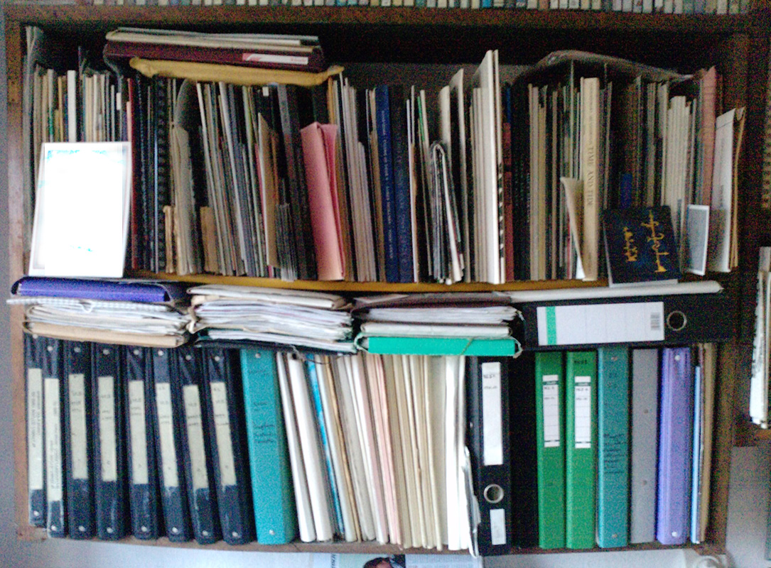 Documents collected by Tihamér Novotny (detail)