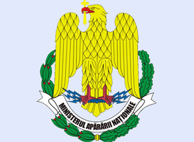 A Honvédelmi Minisztérium (Románia) logója