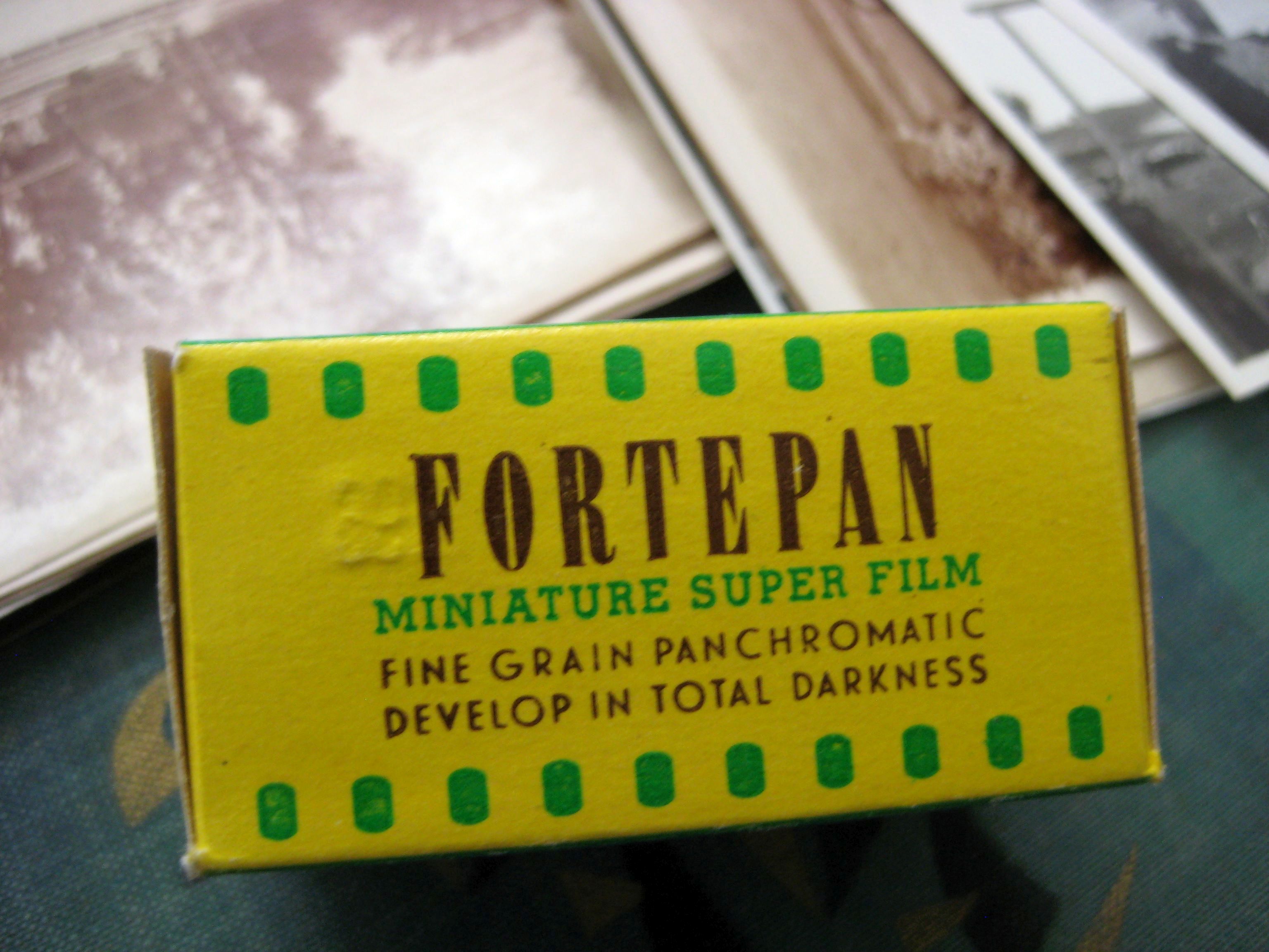 Fortepan film by Forte that the collection was named after. Photo: Tamás Scheibner