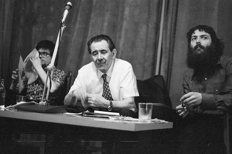 György Aczél cultural politician was the lecturer in the Polvax club in 27th of April 1978.