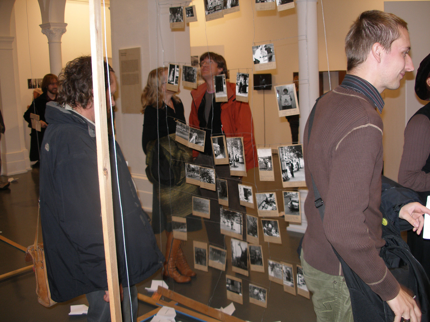 View of the reconstructed Poipoidrom at the opening of the exhibition Fluxus East, Künstlerhaus Bethanien, Berlin, 2007