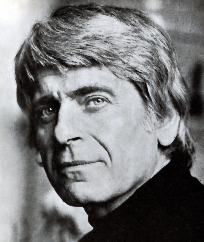 writer Miklós Mészöly, Budapest 1977