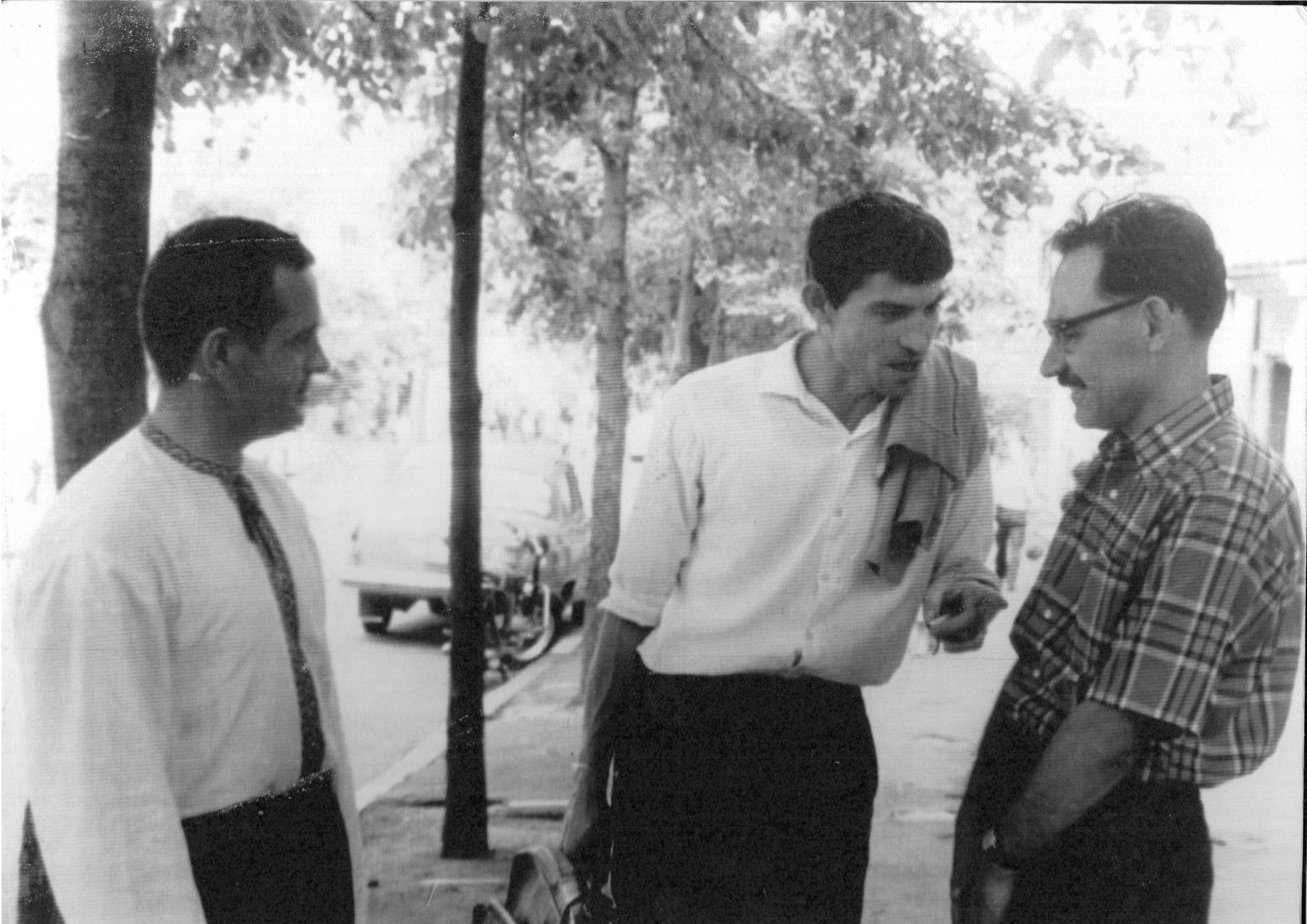 Ivan Gel', Vasyl Stus and Ivan Svitlychny, 1960s
