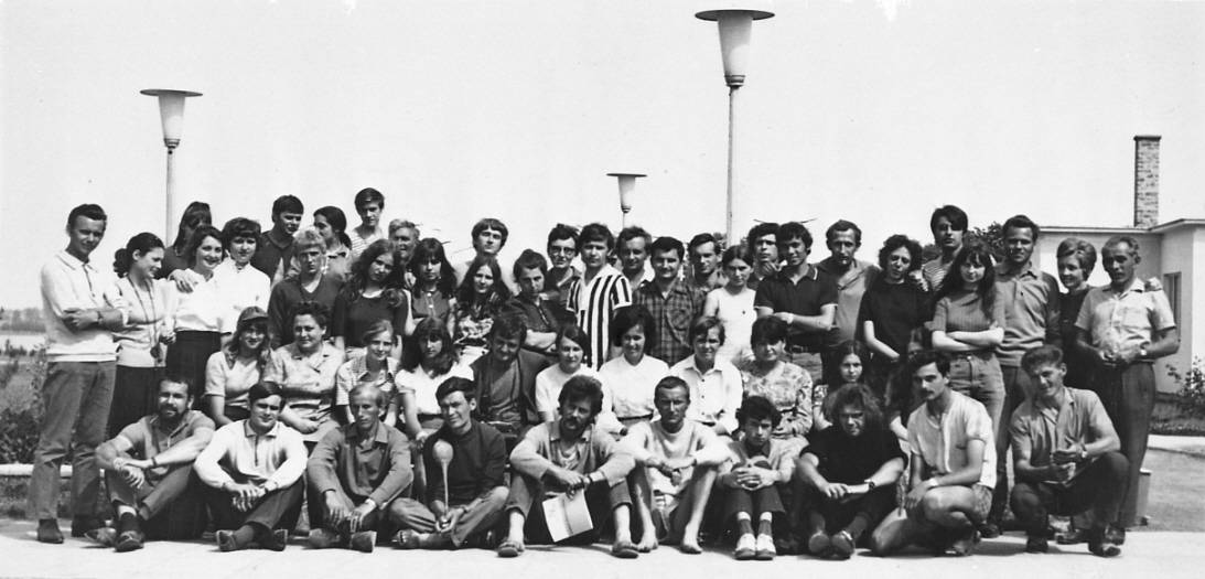 Youth Folk Artist's camp, Fadd-Dombori, 1971.