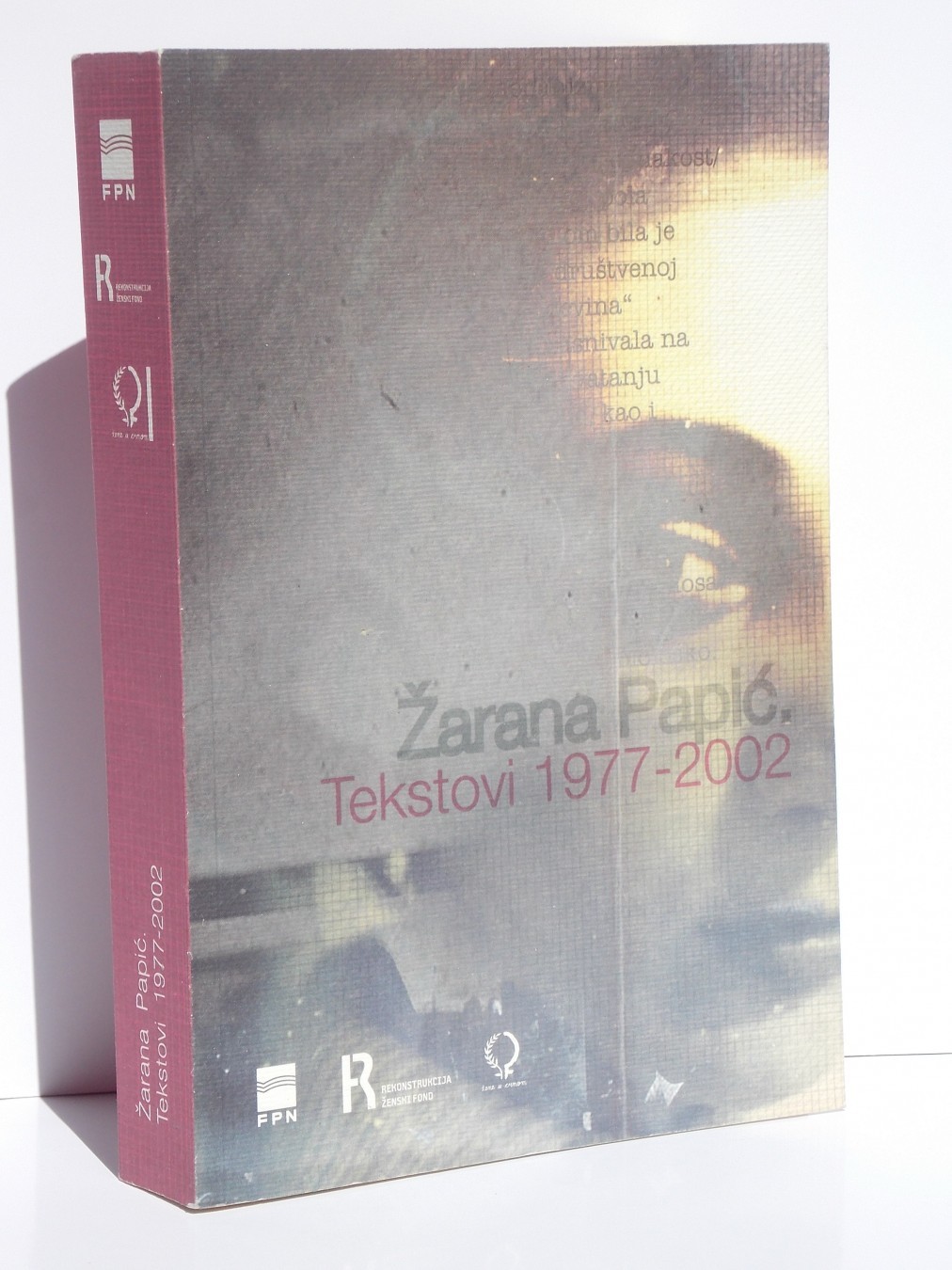 Edited volume of Žarana Papić's writings (1977-2002)