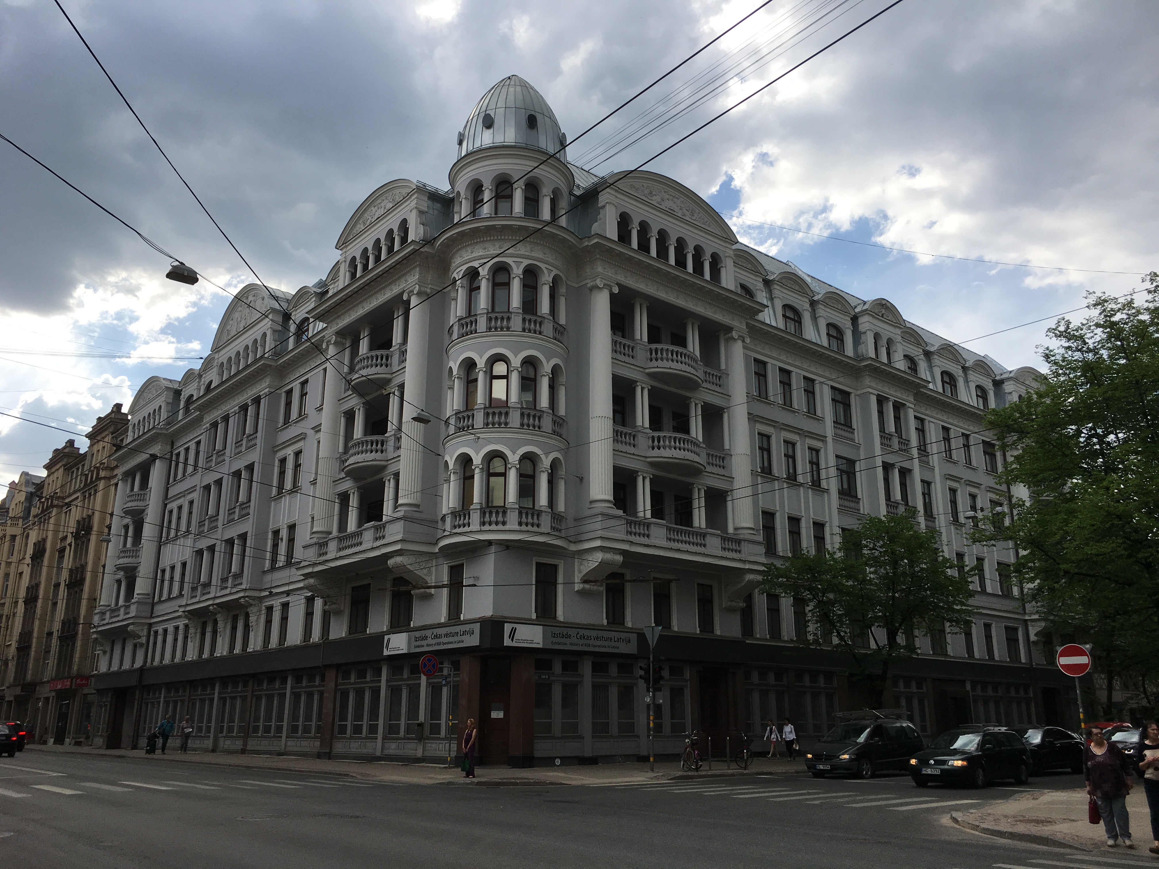 Former Latvian SSR KGB office in Riga (so-called 'Corner house')