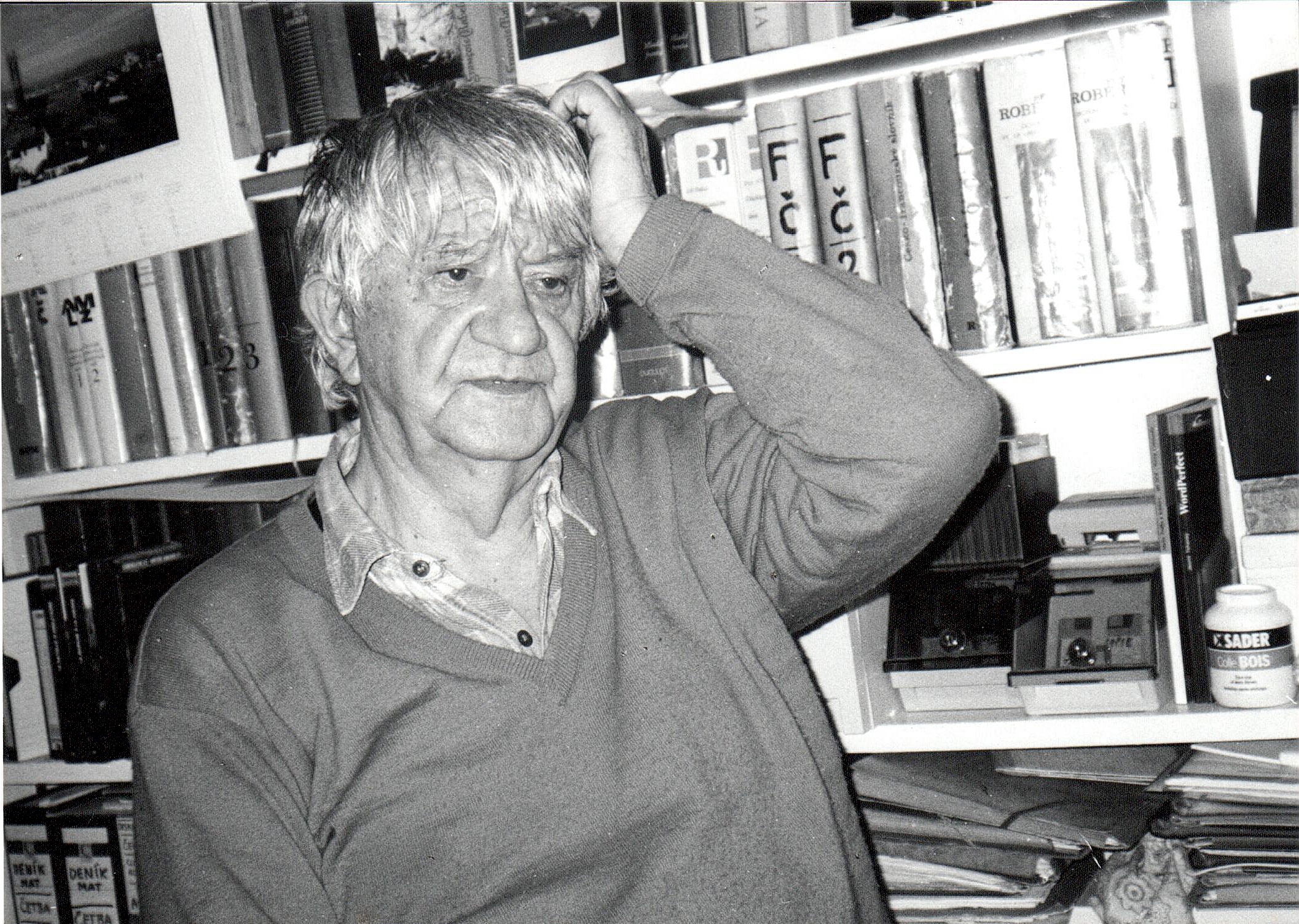 Jan Vladislav in 2000, Paris (illustrative photo)