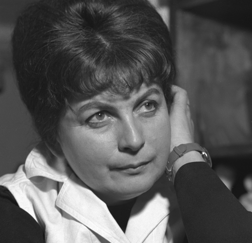 Portrait of Věra Janoušková by Karel Kuklík, 1960s
