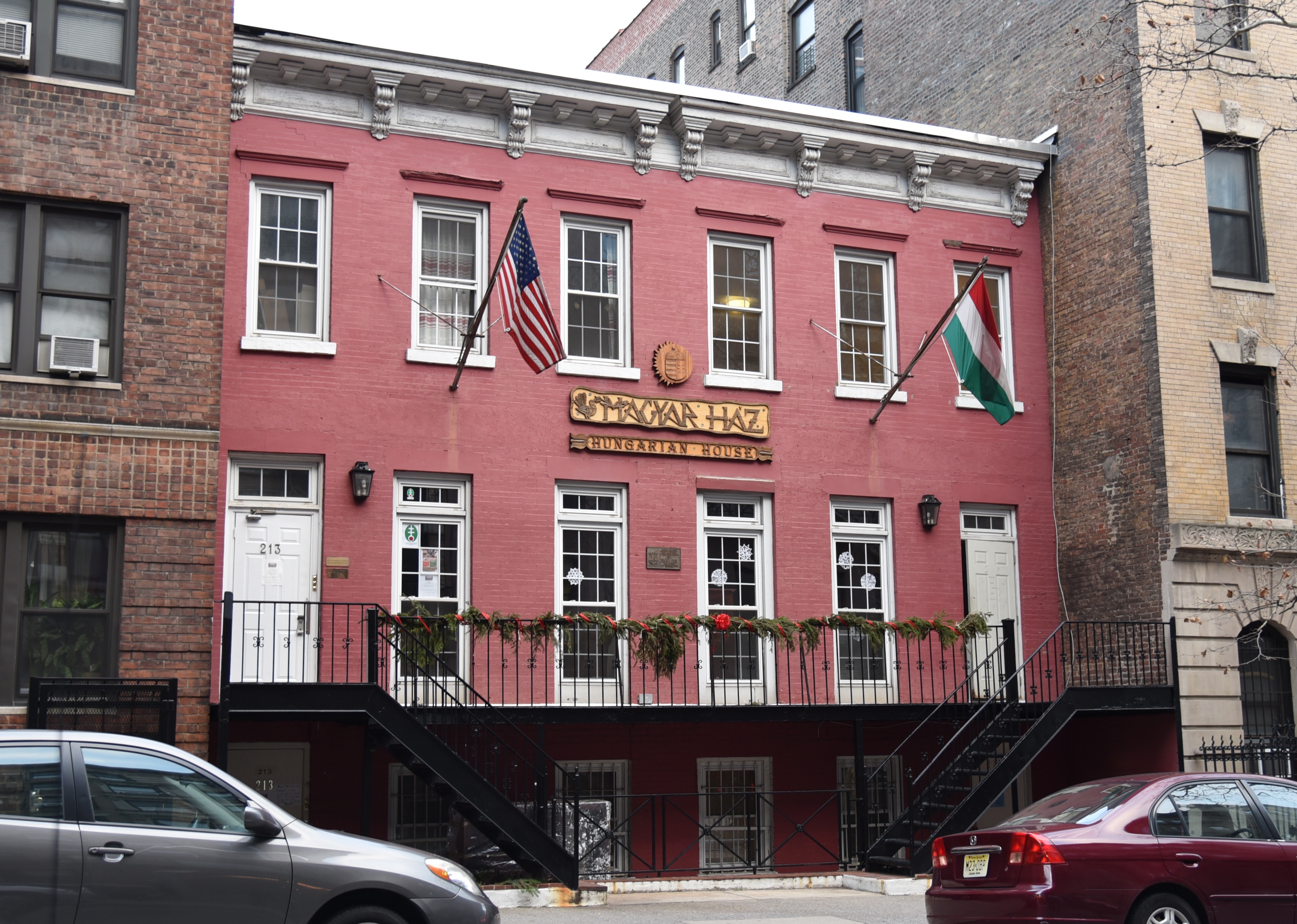 The Hungarian House of New York at 82th Street, 2014.