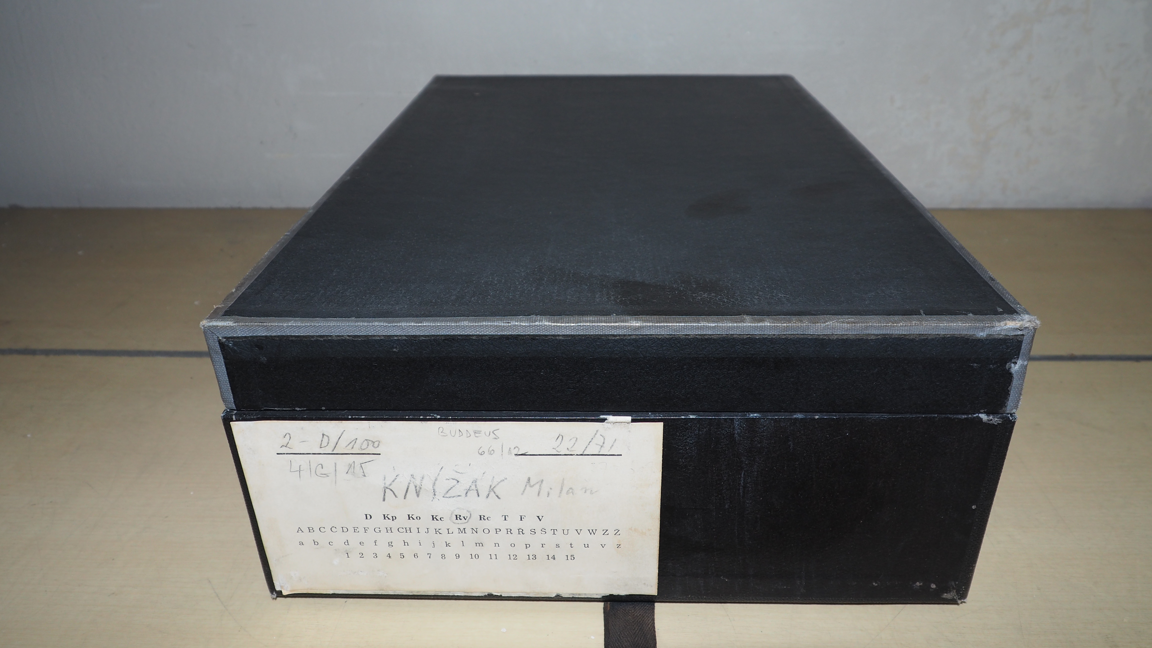 Milan Knížák Collection at the Museum of Czech Literature
