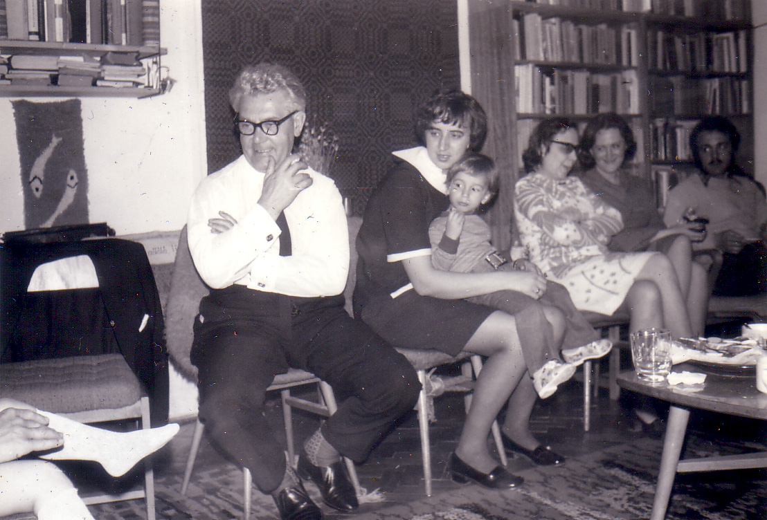 György Bulányi among the Bokor-members, 1977.