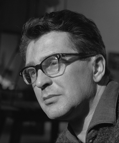 Portrait of Vladimír Janoušek by Karel Kuklík, 1960s