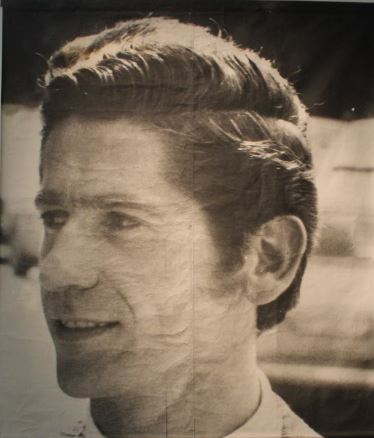Photograph of a casual passer-by in Zagreb. The photograph is a part of the permanent display in the Museum of Contemporary Art.