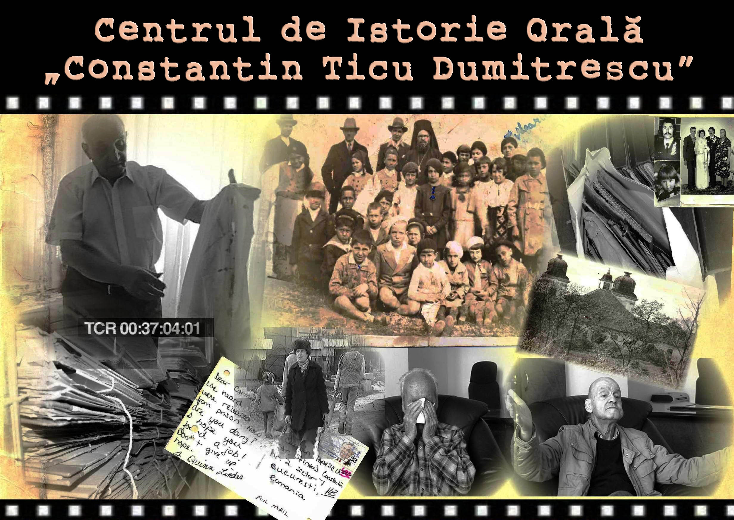 Afișul oficial al Centrului de Istorie Orală al CNSAS