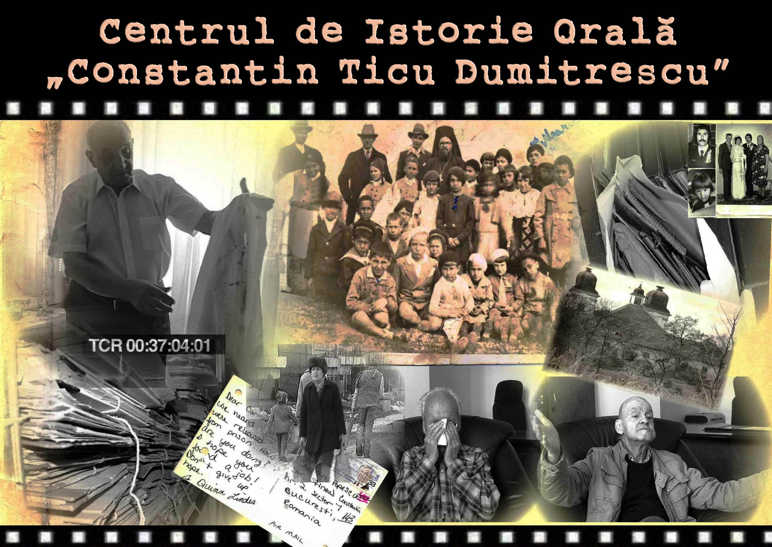 Official poster of the Oral History Centre at CNSAS