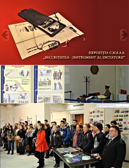 Imagini legate de expoziția 'Securitatea - Instrument al dictaturii'