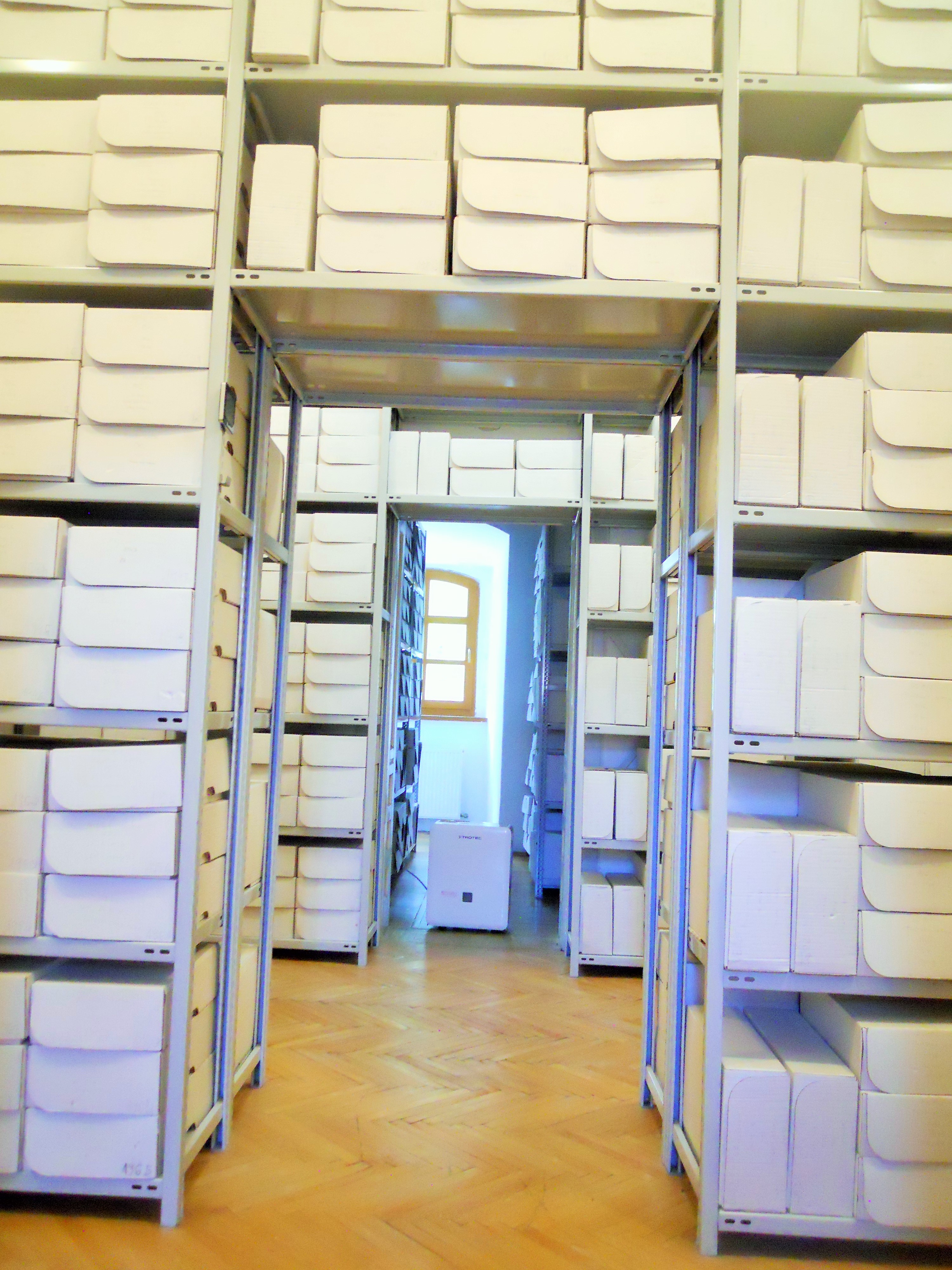 The interior of the Archbishopric and Chapter Archives