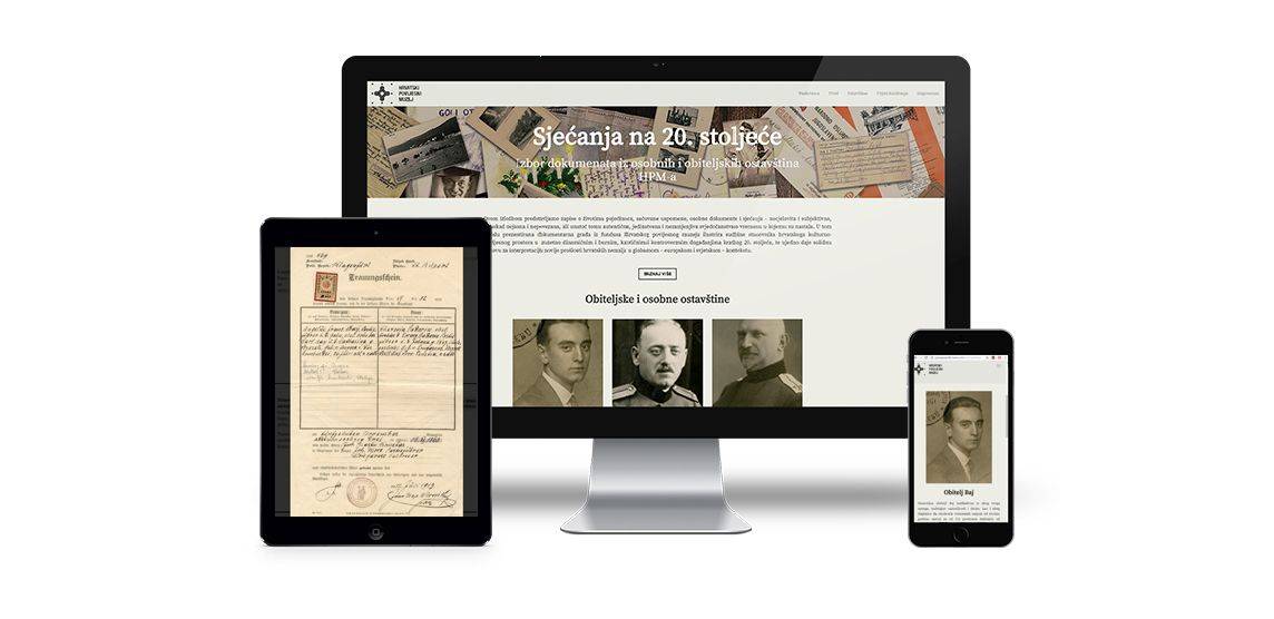 'Memories of the 20th Century' online exhibition by the Croatian History Museum