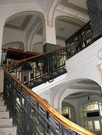 Interiorul Bibliotecii Universitare Lucian Blaga Cluj-Napoca