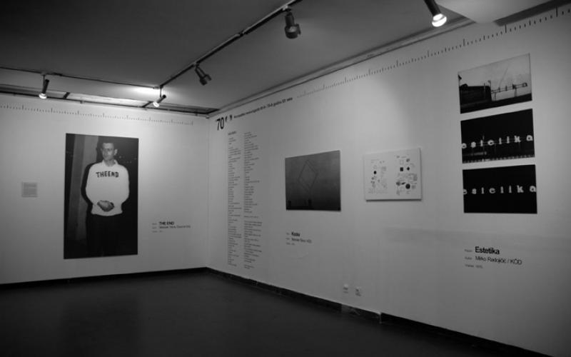 Exhibition 'The Continuous Art Class, The Novi Sad Neo–Avantgarde of the 1960's and 1970's' at The Museum of Contemporary Art Vojvodina in Novi Sad, 2005