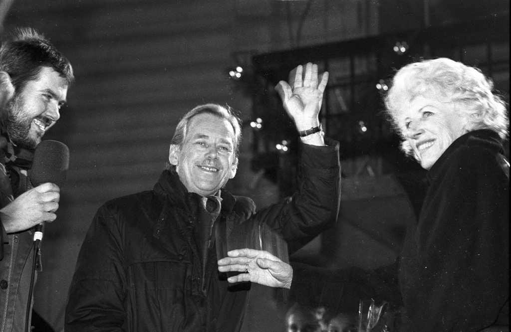 Václav Havel, Olga Havlová (illustrative photo)