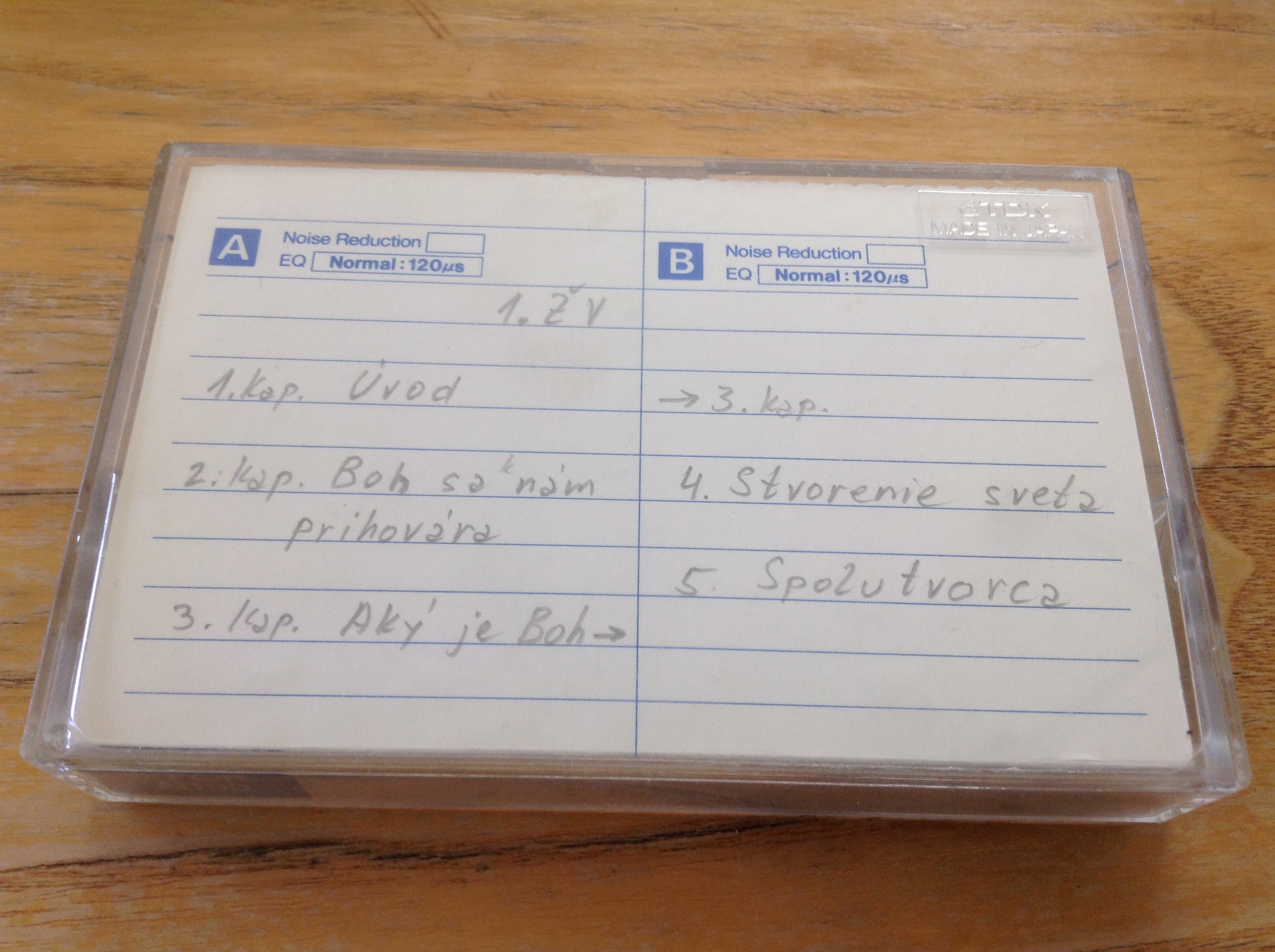 Voice recordings of Margita Múčková Collection