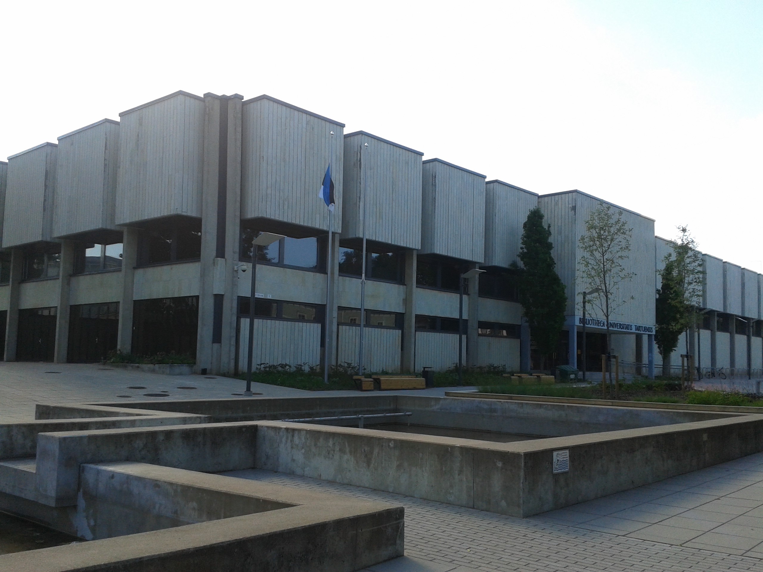 The Tartu University Library main building in 2017.