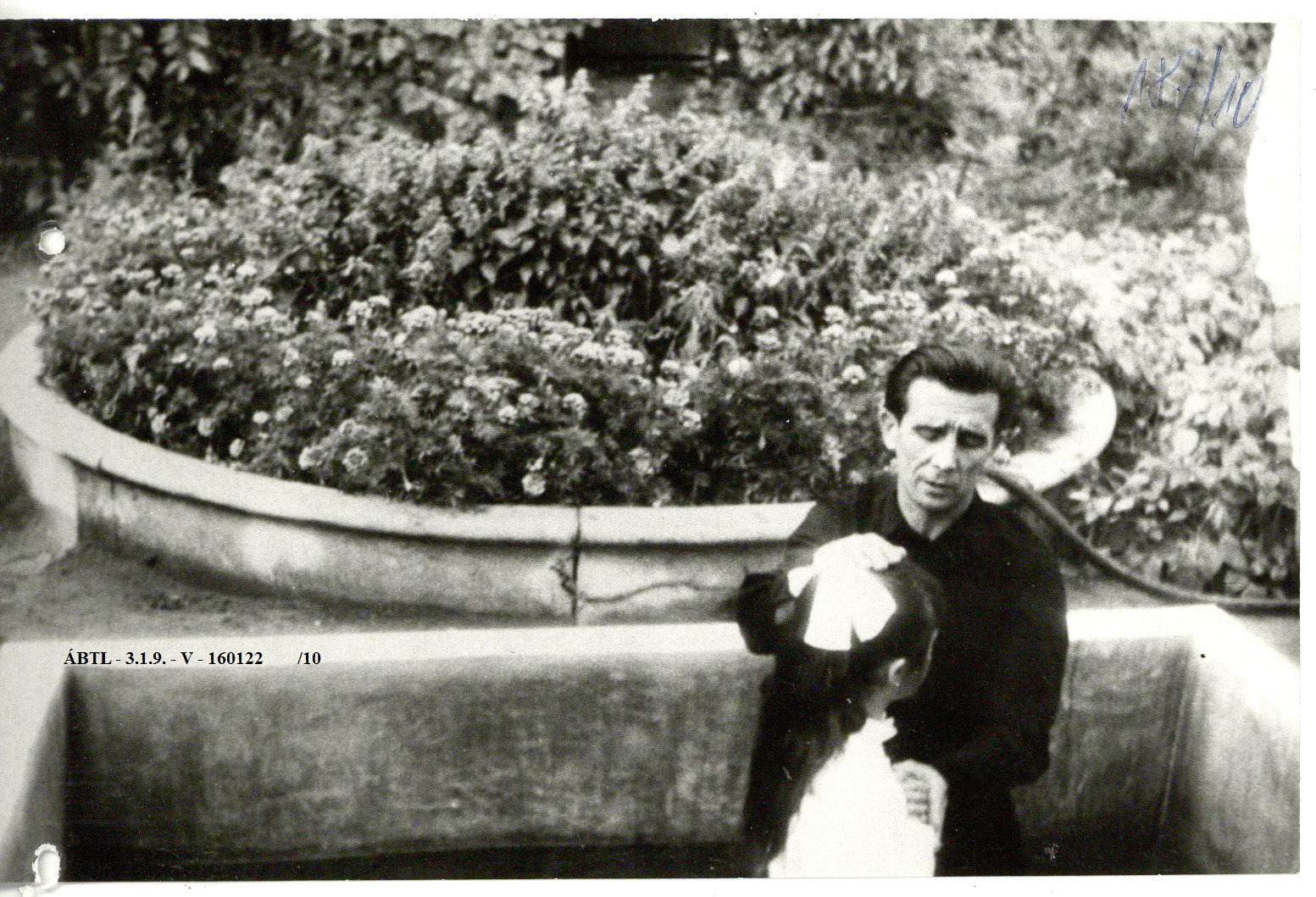 Confiscated photograph from a clandestine religious community Budapest