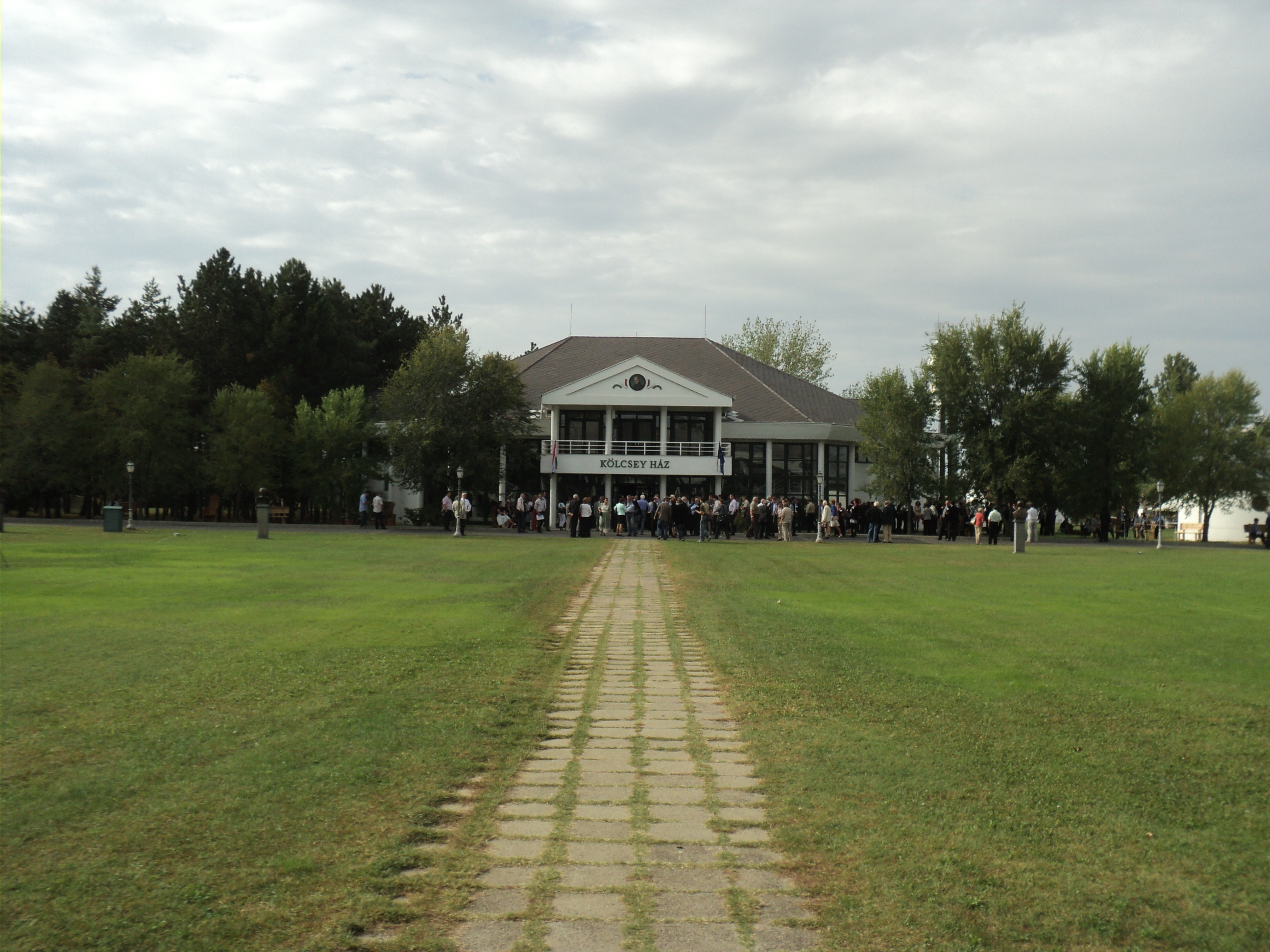 The Kölcsey house in the Lakitelek Folk High School, 2012.